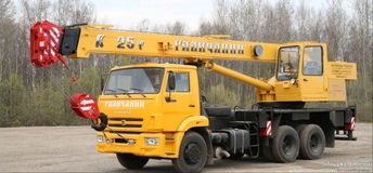 Автокран Галичанин КС-55713-1 25 тонн
